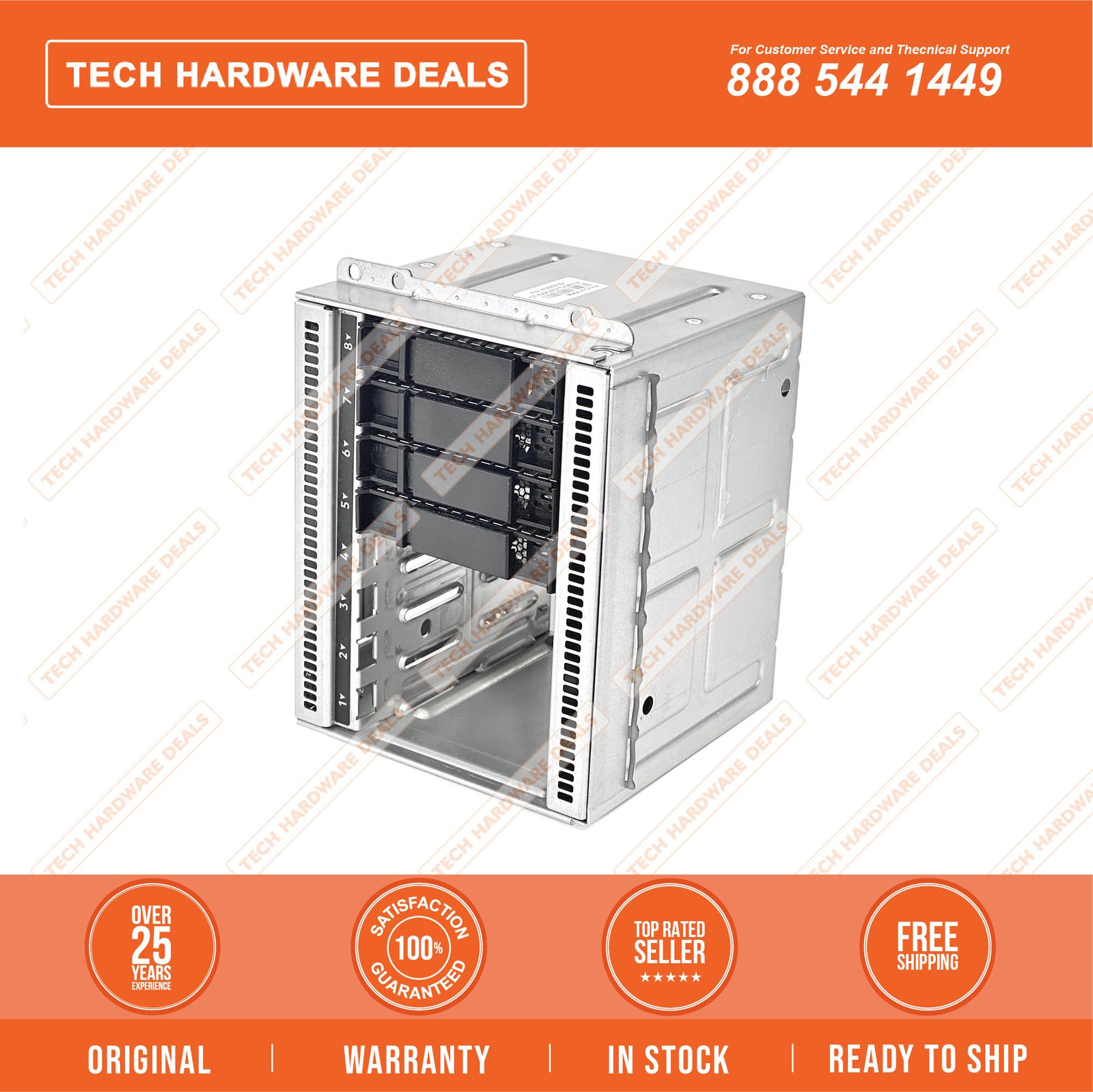 874978-001    ML350 Gen 10 8 SFF Drive Cage