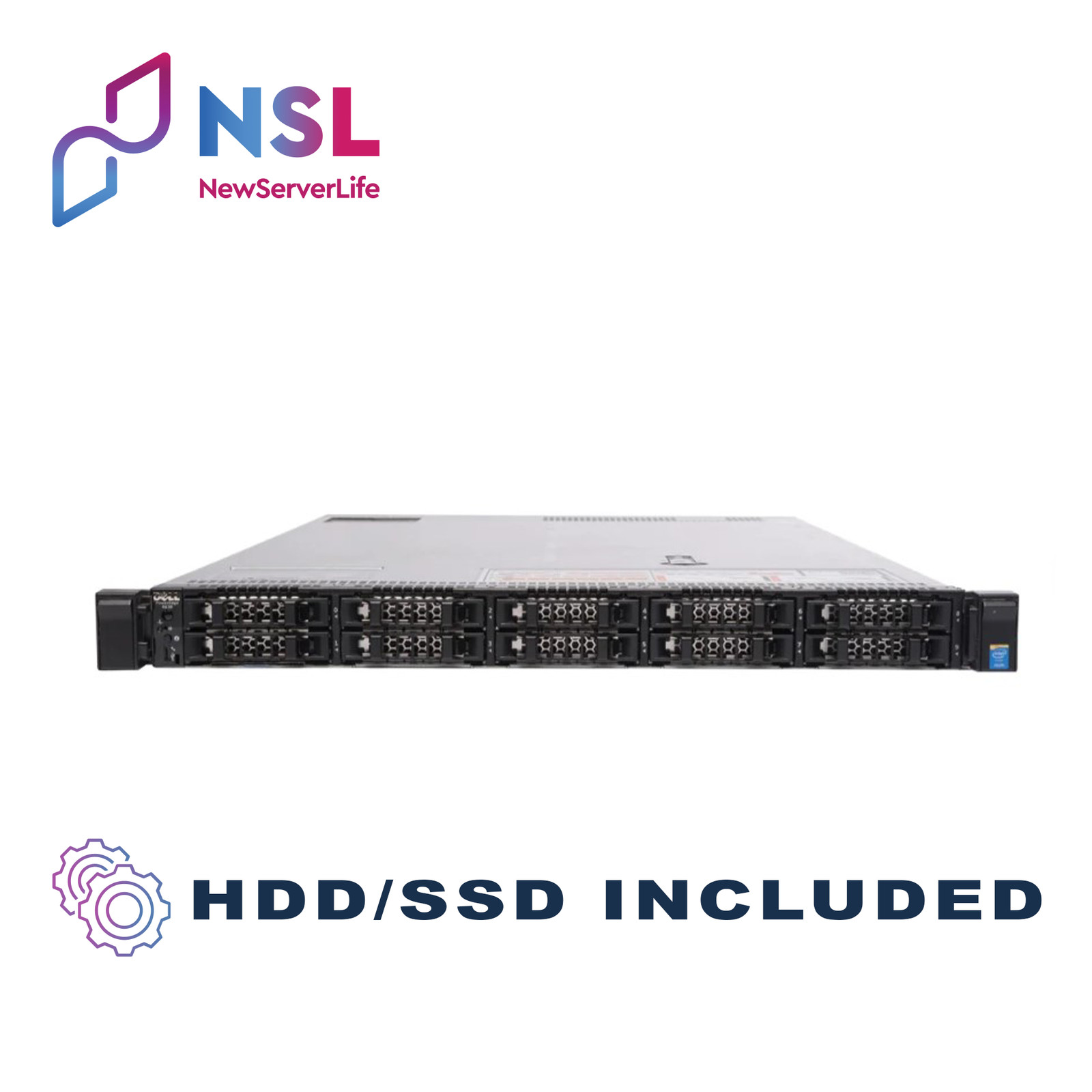 DELL R630 10 Bay SFF 2x E5-2643v3 3.4GHz =12C 64GB H730 2x 1.2TB SAS 4xRJ45