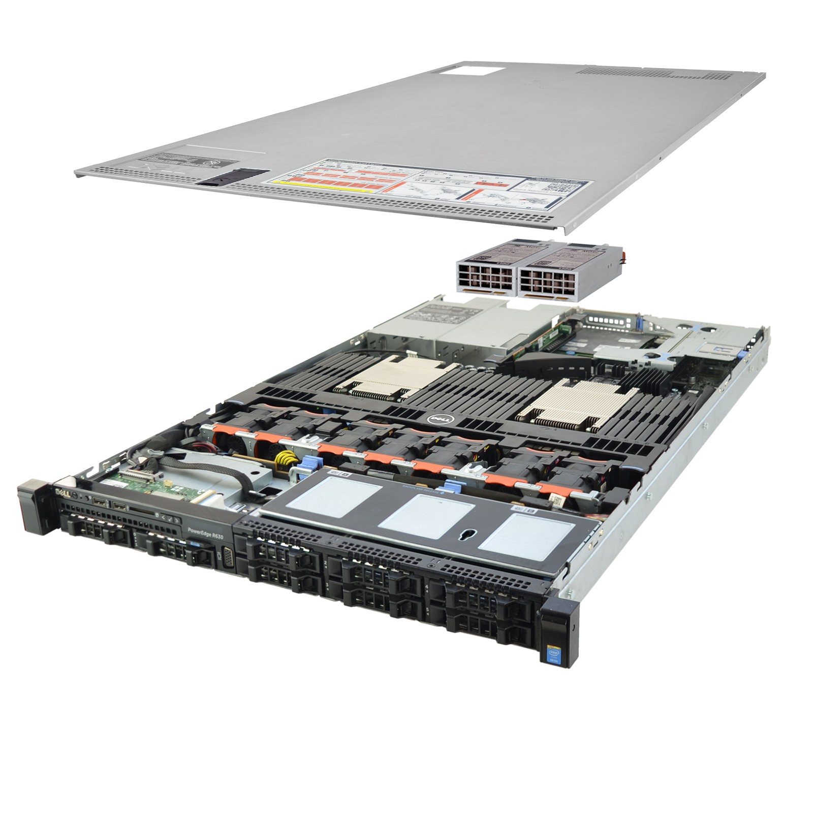 Dell PowerEdge R630 Server 2.60Ghz 28-Core 256GB RAM 2x 480GB SSD 6x 1.2TB