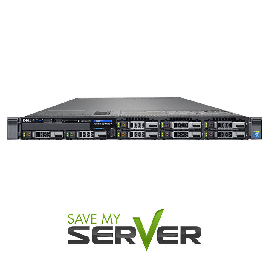 Dell PowerEdge R630 Server | 2x E5-2660 V3 2.6Ghz = 20 Cores | 64GB | 8x Trays