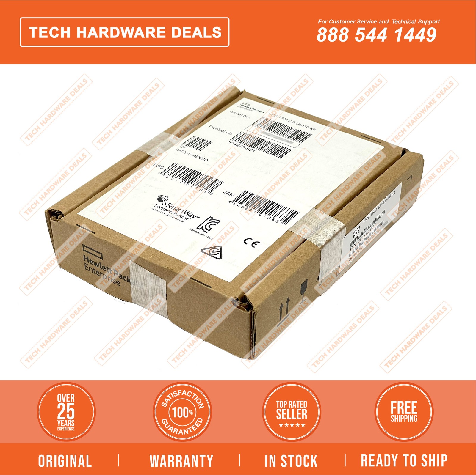 864279-B21  RETAIL BOX HPE Trusted Platform Module 2.0 Gen10 Option