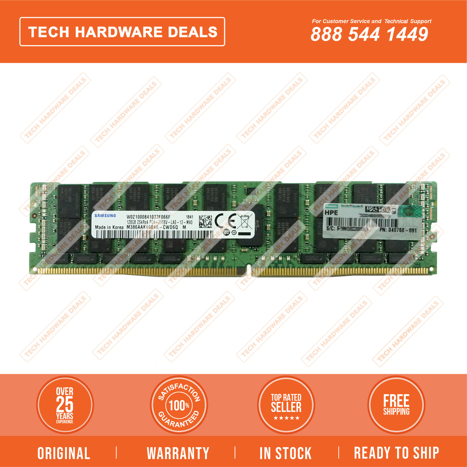 850883-001    HPE 128GB (1x128GB) Octal Rank x4 DDR4-2666 CAS-22-19-19 3DS Load