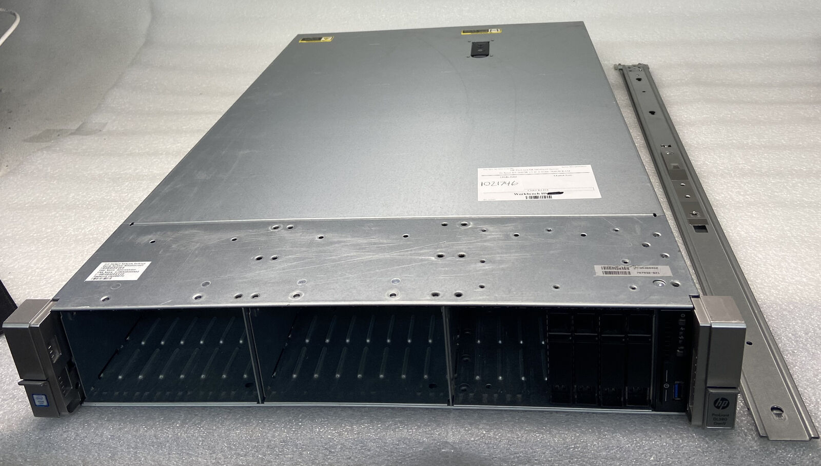 HP Proliant DL380 Gen9 G9 2U 2x Xeon E5-2687W v3 768GB RAM 1.6TB SSD NO OS