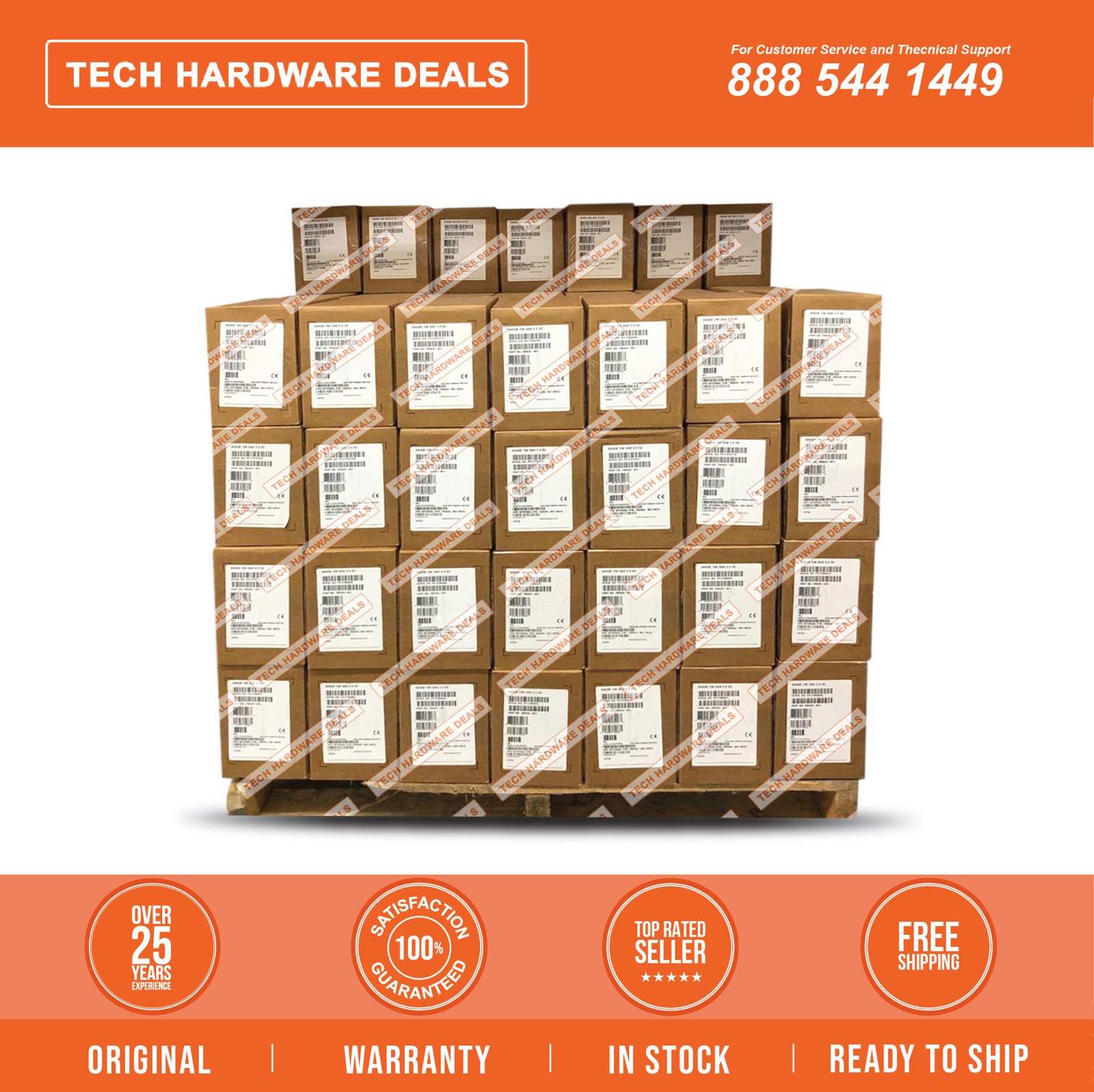 867254-003  NEW SEALED HPE 900GB SAS 12G 15K SFF SC DS HDD