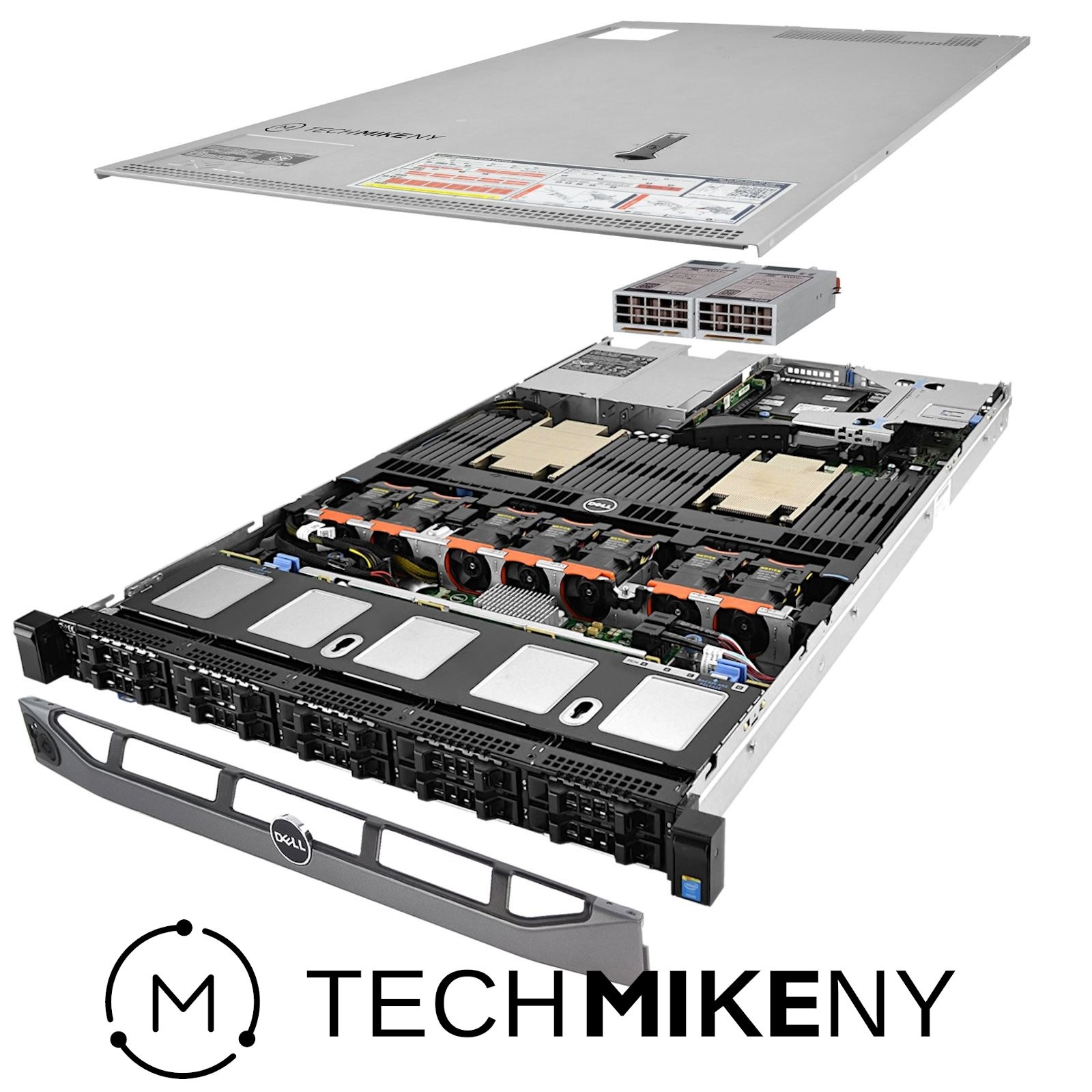 Dell PowerEdge R630 Server 2x E5-2690v3 2.60Ghz 24-Core 64GB RAM 10x 2TB Rails