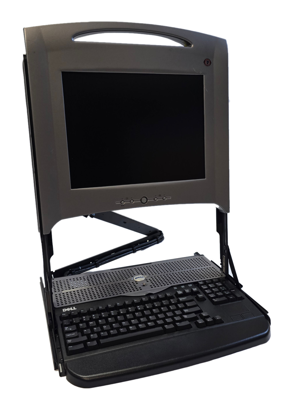 Dell PowerEdge 15FP 15″ Rackmount LCD Monitor/Keyboard Server Rack Console