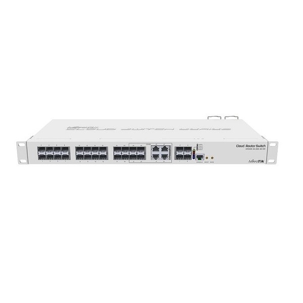 MikroTik Cloud Router Switch CRS328-4C-20S-4S+ Rackmount Dual Power Supplies