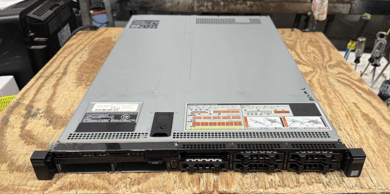 0XNJH2, Dell PowerEdge R630 Server  2X Dell 495W PSPLY, 086D43 MBD