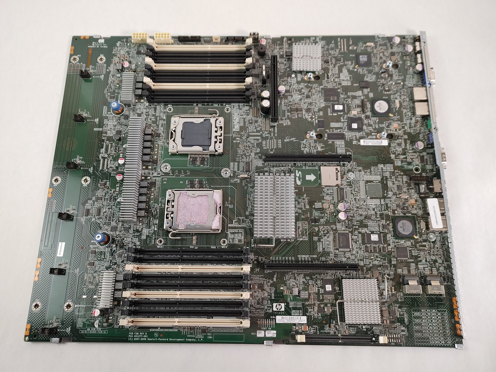 HP DL380 G6 451277-002 Intel LGA 1366 DDR3 SDRAM Server Motherboard