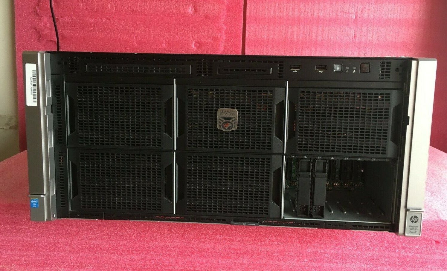 HP Server ML350 Gen9 8 SFF 2x E5-2697 v3 NO Ram, NO HDD