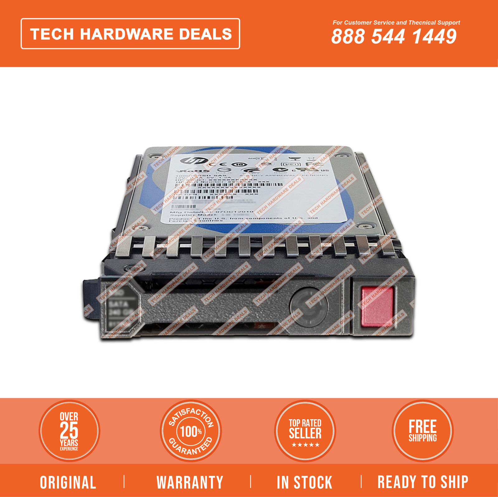 692163-001    800GB 6G SATA MLC RI SC LFF SSD