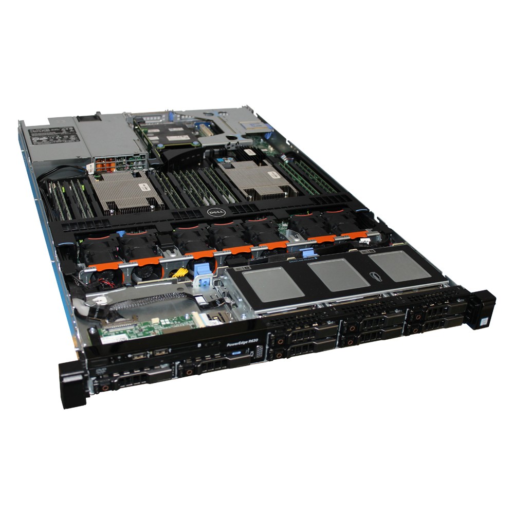 Dell PowerEdge R630 Server 2x E5-2630v3 2.4GHz 8C 64GB 8x Trays H730 Ent