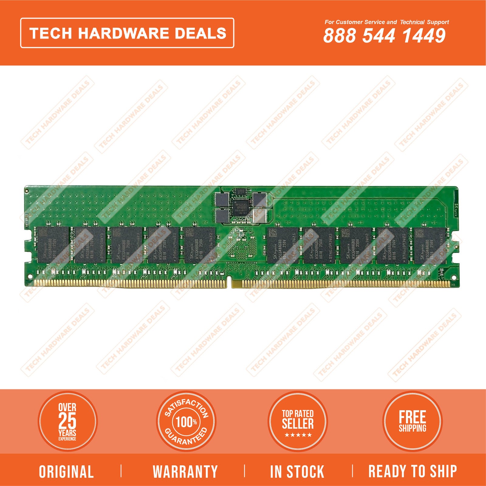 P64706-B21    HPE 32GB (1x32GB) Dual Rank x8 DDR5-5600 CAS-46-45-45 EC8 Register