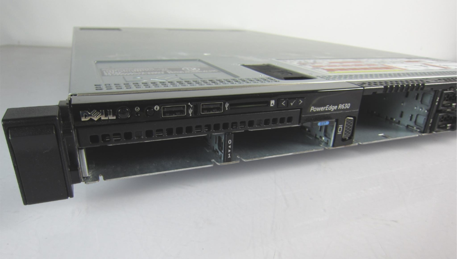Dell Poweredge R630 2X Intel Xeon E5-2630 V3 @ 2.40GHz 128GB PERC H730 1U No HDD