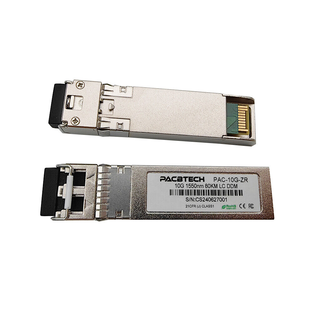 Fully Compatible 10G SFP+ Transceiver 10GBase 1550nm SMF LC 80km/100KM/120km