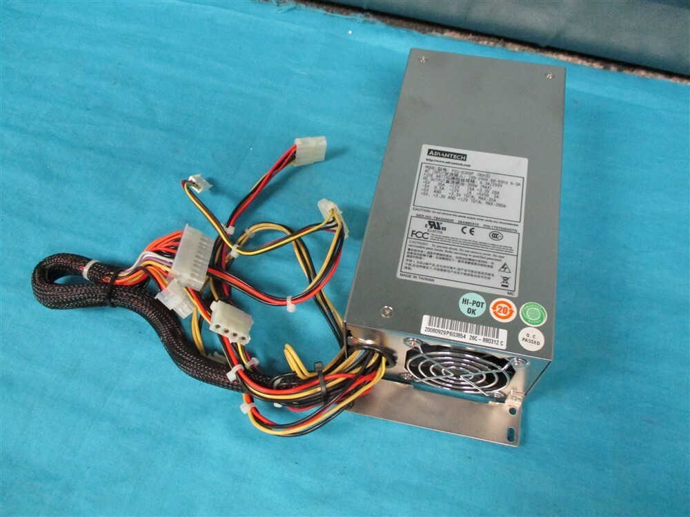 Advantec P2U-6300P 300W Server Power Supply Tested Free Shipping!