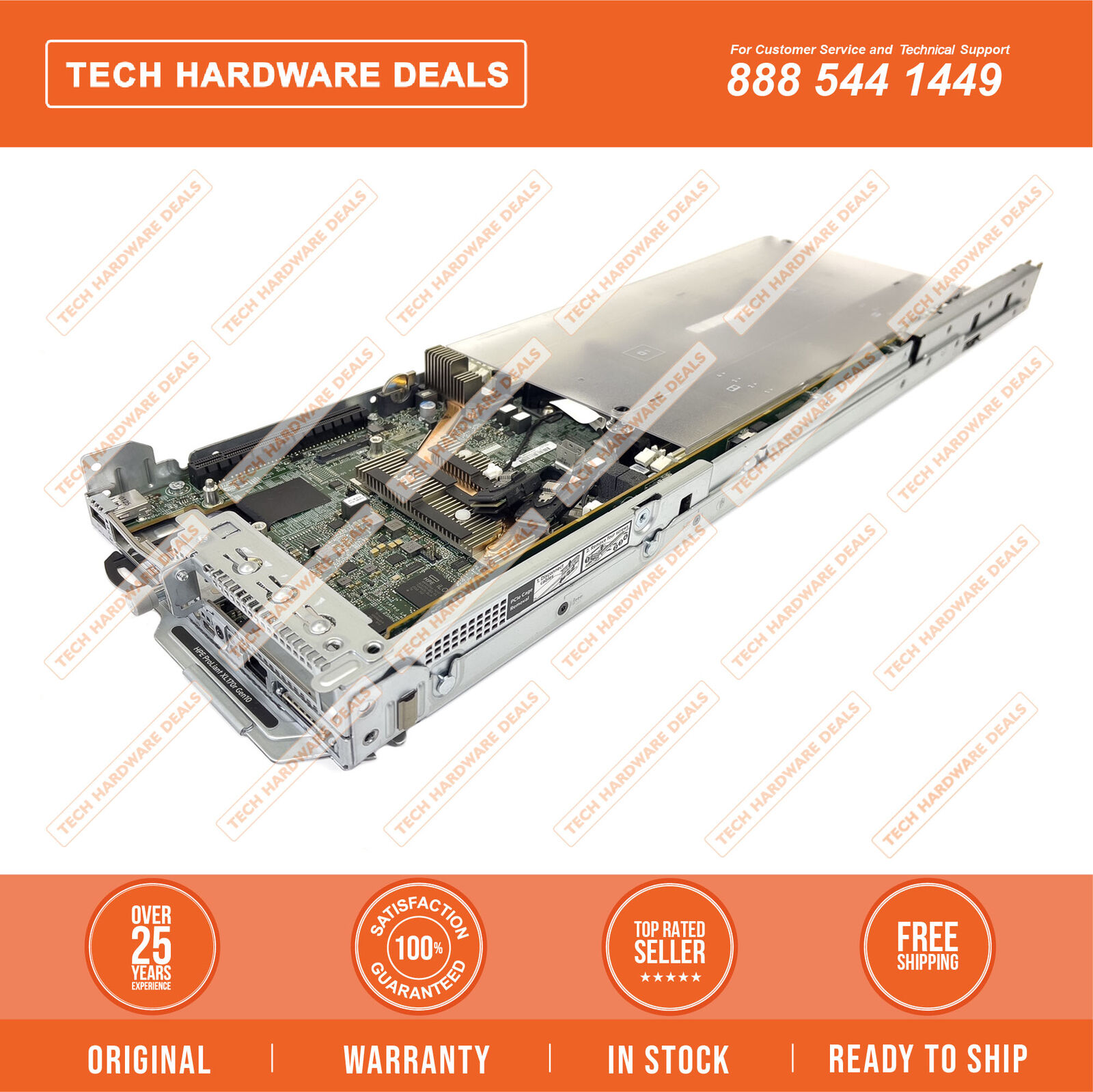 865854-003    HPE ProLiant XL170r Gen10 1U Node CTO Server