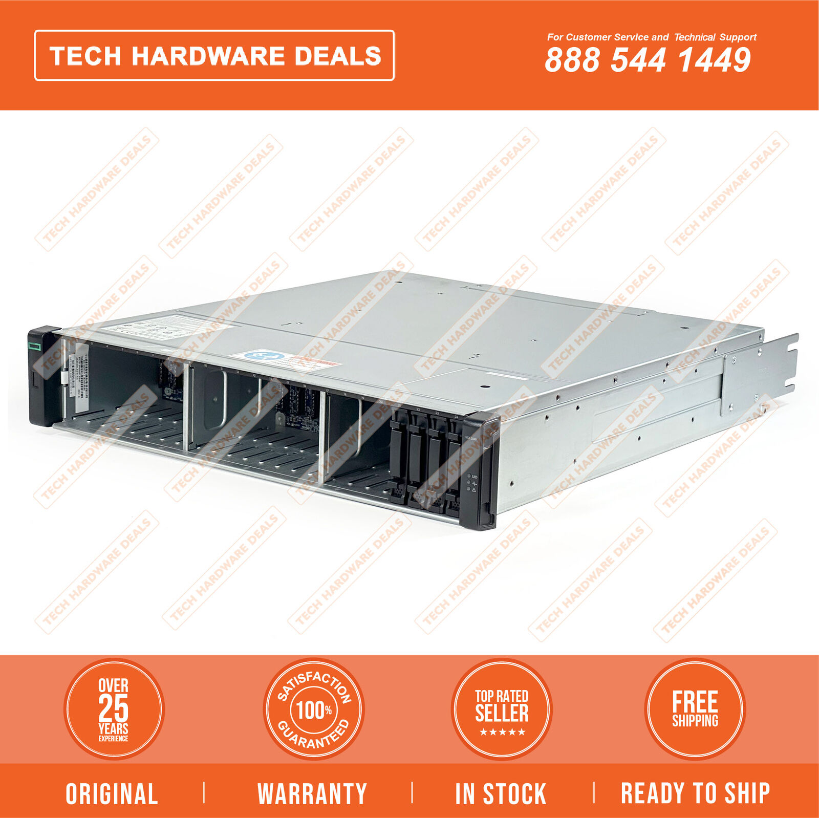 639410-001    HP MSA 2040 SFF Chassis
