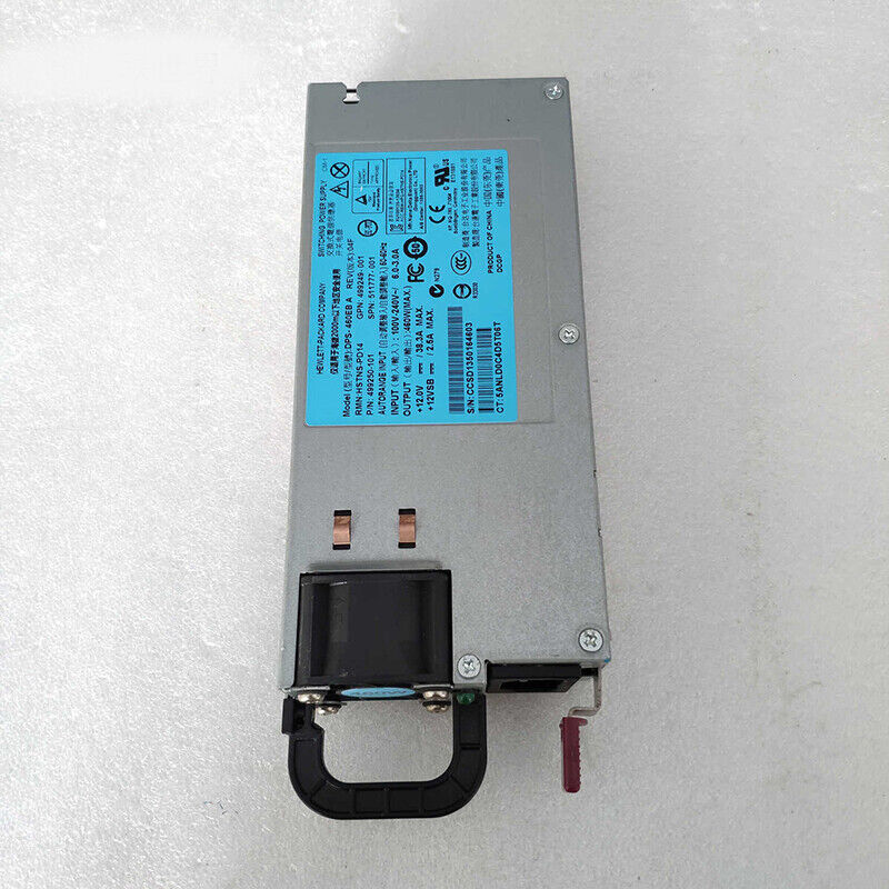 Used For HP DL380P G6 G7 G8 499250-101 DPS-460EB A 460W Server Power Supply