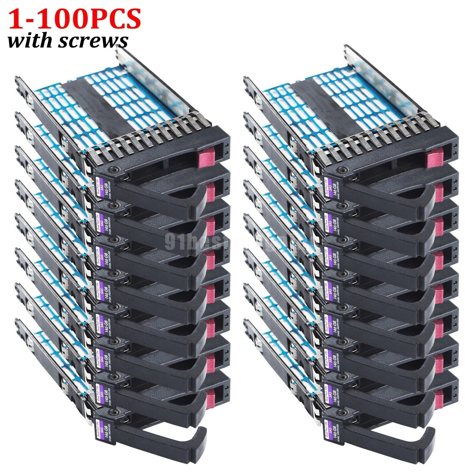 Lot 2.5″ SAS SATA Tray Caddy for HP 378343-002 Proliant BL20p G4 BL25p BL45p G2