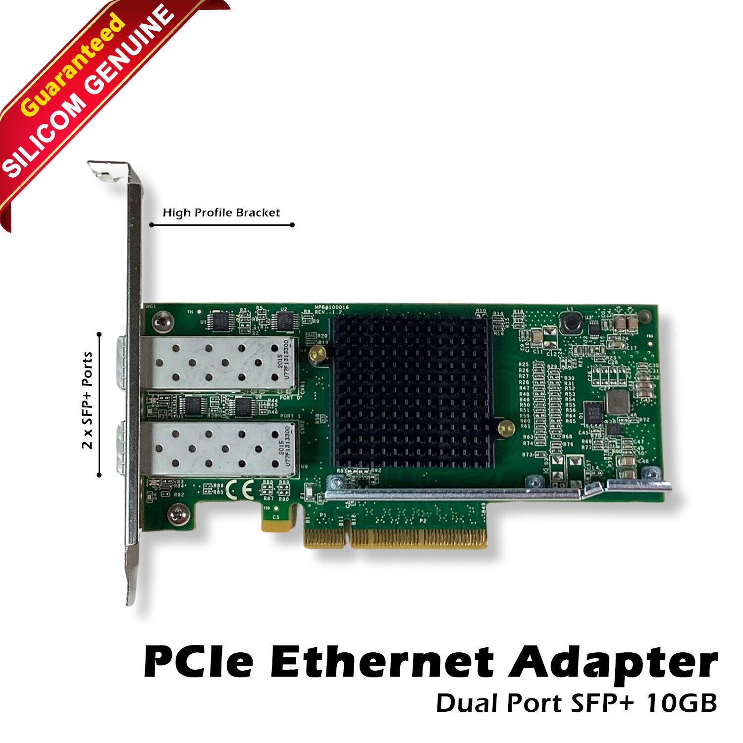 Silicom Intel 82599ES 2-Port SFP+ 10GbE PCIe Network Adapter PE210G2SPI9AE-XR-NU