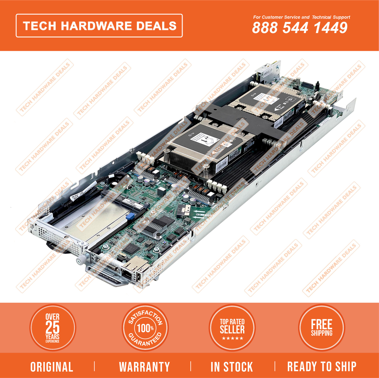 P25447-001  NEW BULK HPE XL225n Gen 10 Plus 1U Node CTO Server
