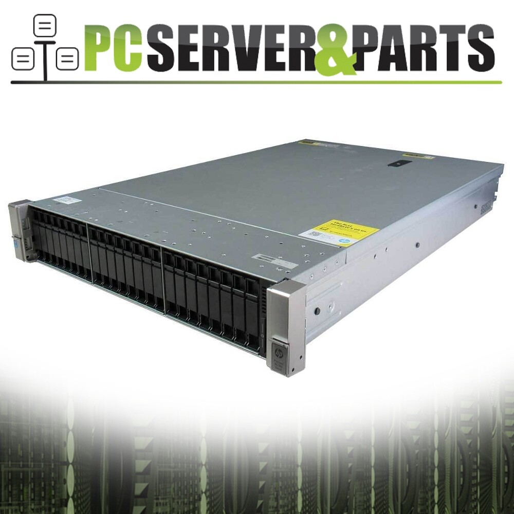 HP ProLiant DL380 Gen9 24 Bay SFF 2x 3.2GHz E5-2667 v3 192GB 12x 600GB 4x 256GB