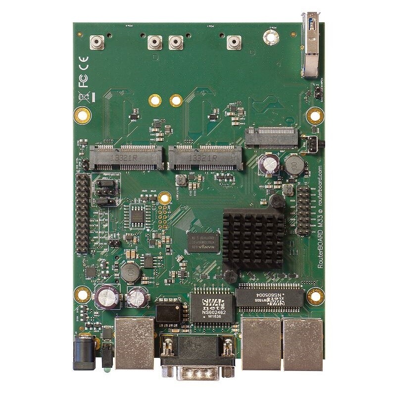 MIKROTIK Powerful OEM RouterBOARD Gigabit LAN and two miniPCIe slots RBM33G