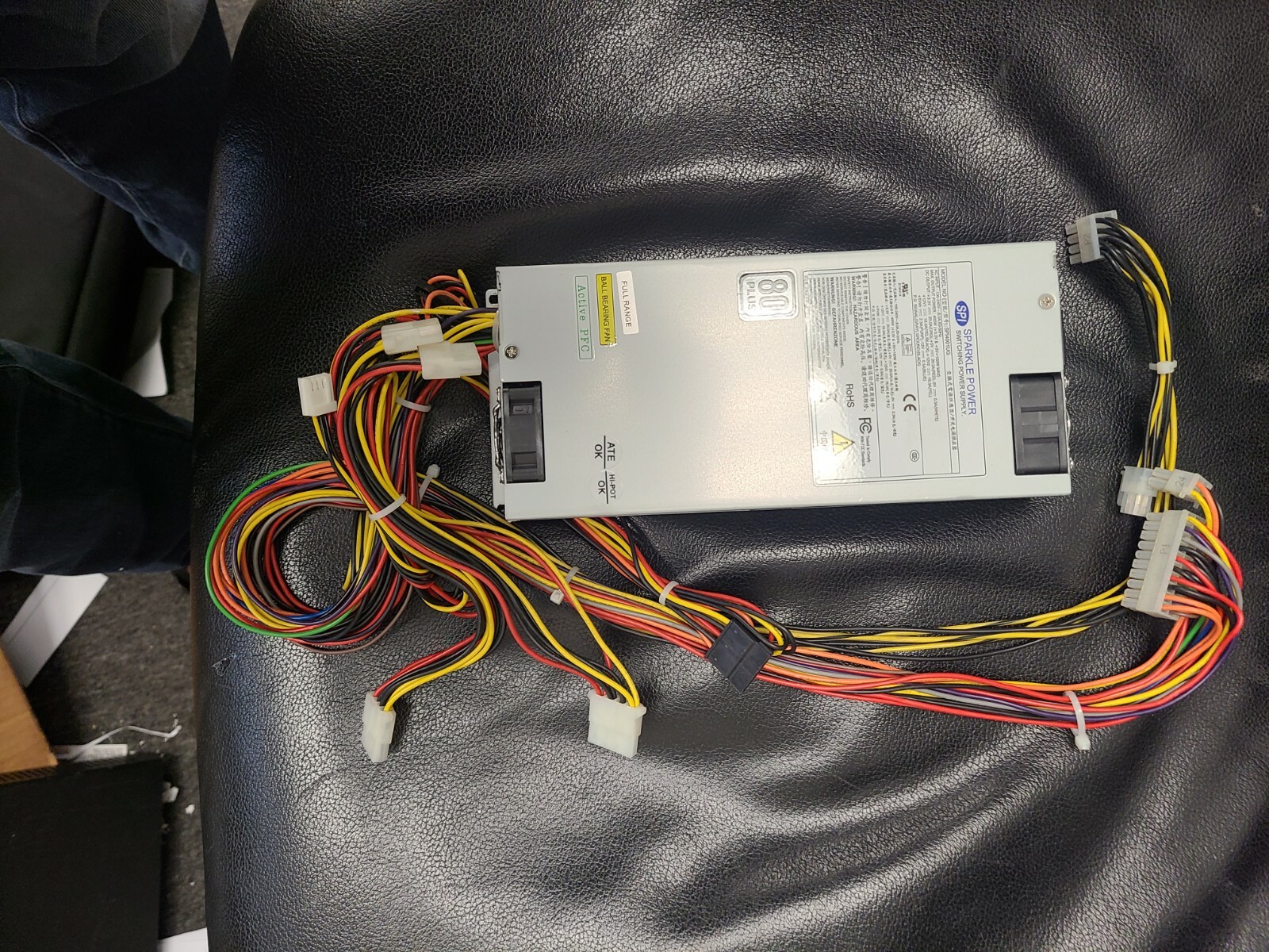 Sparkle Power FSP SPI4001UG 400 Watt Max Output 2 fan 1U 80+ Server Power Supply