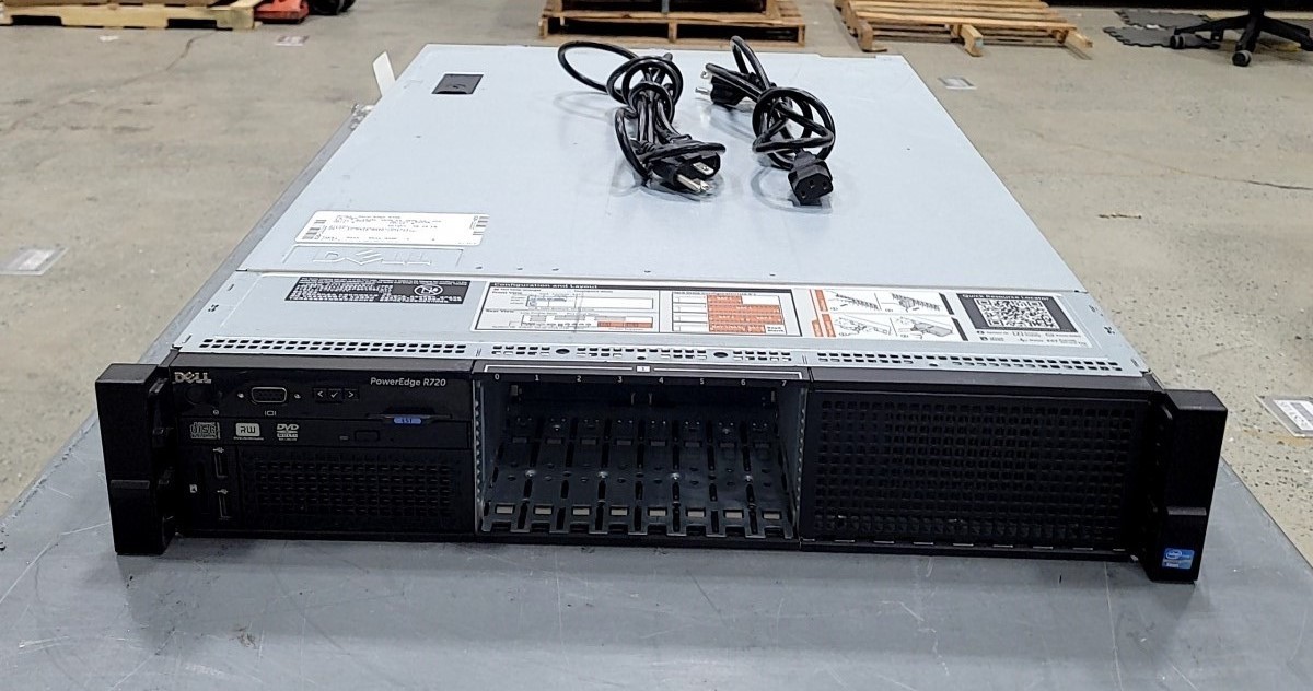 Dell PowerEdge R720 2.5″ E14S Rackmount Server 2*Xeon E5-2620 v2 64GB SEE NOTES