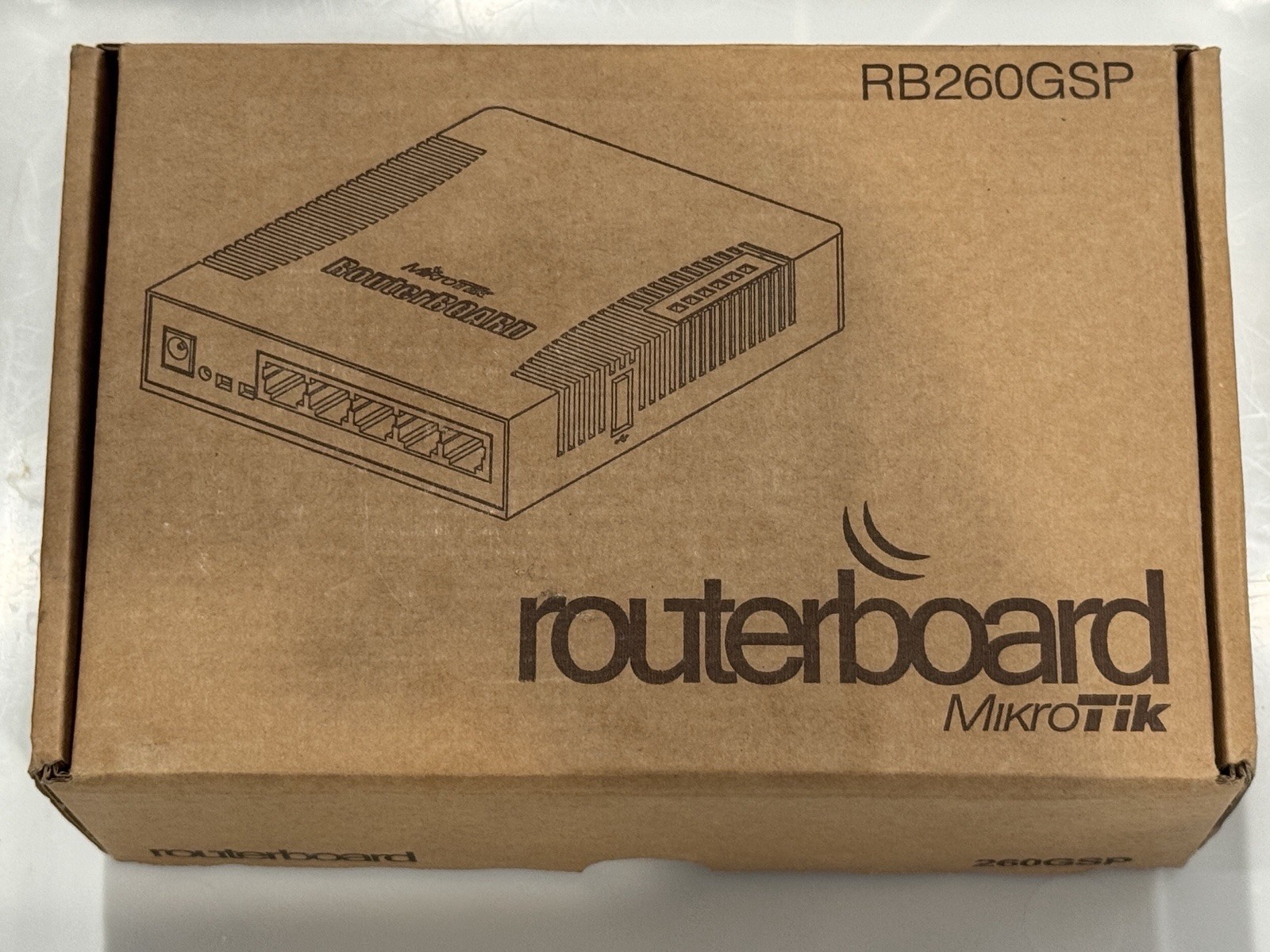 Mikrotik RB260GSP SOHO Switch 5x Gigabit Ethernet and 1x SFP Ports