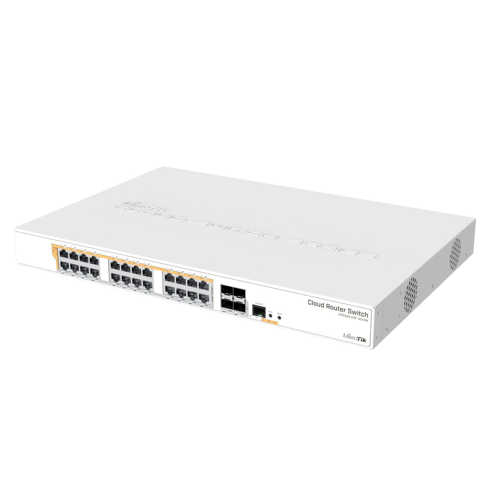 Mikrotik Cloud Routing Switch with RouterOS L5 1U rackmount Enclosure CRS328-24P