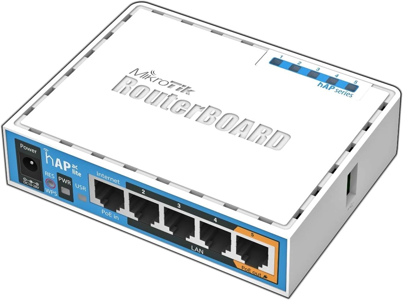MikroTik hAP ac lite Dual-concurrent Access Point (RB952Ui-5ac2nD-US)