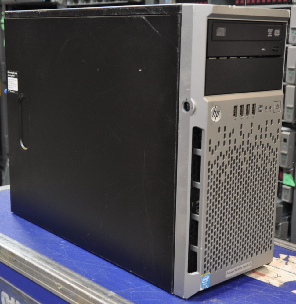 HP ML310e Gen8 V2 Intel E3-1240 v3 3.40Ghz 4-Core XEON 16GB RAM P420 2x 300GB HD