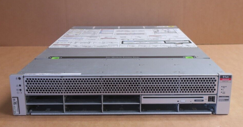Sun Oracle SPARC T4-1 2U Server Chassis Only 8x 2.5″ SAS Bay & DVD Drive
