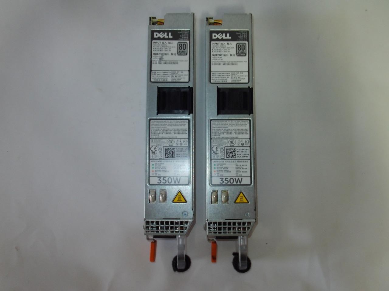 *Lot of 2* Dell 350W D350E-S PowerEdge 330 Server Power Supply 0Y8Y65 PSU(V2024)