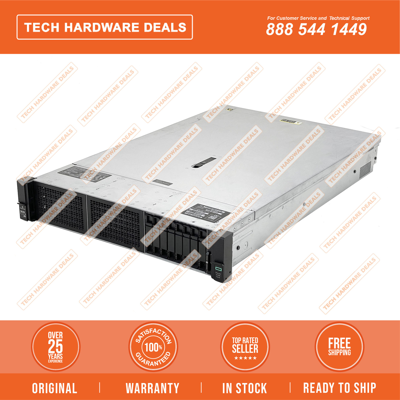 P06420-B21 CTO   HPE ProLiant DL380 Gen10 4110 2.1GHz 8-core 1P 16GB-R P408i-a 8
