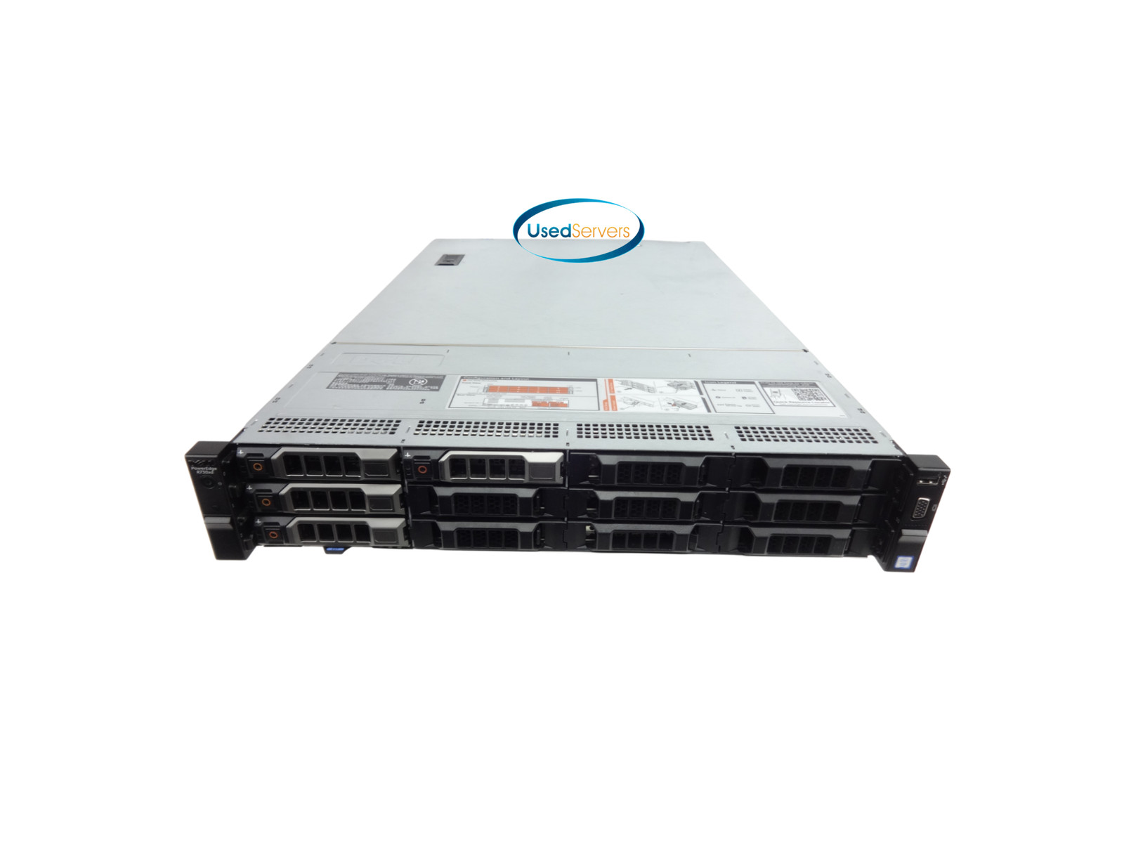 Dell R730XD 12LFF 2x2640v4 2.4GHZ=20Cores 64GB 4x4TB SAS H730