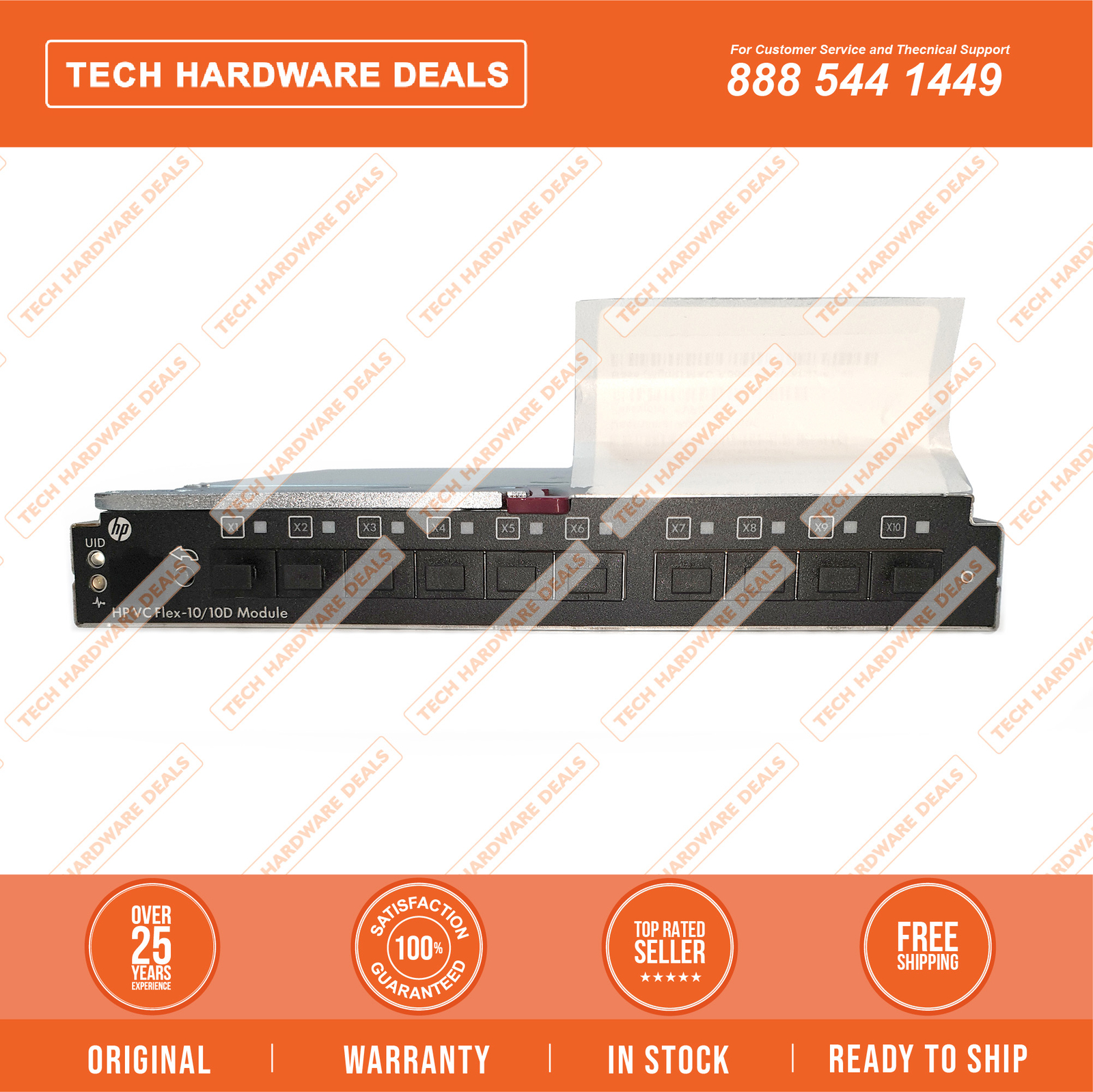 638526-B21    HP Virtual Connect Flex-10/10D Module for c-Class BladeSystem