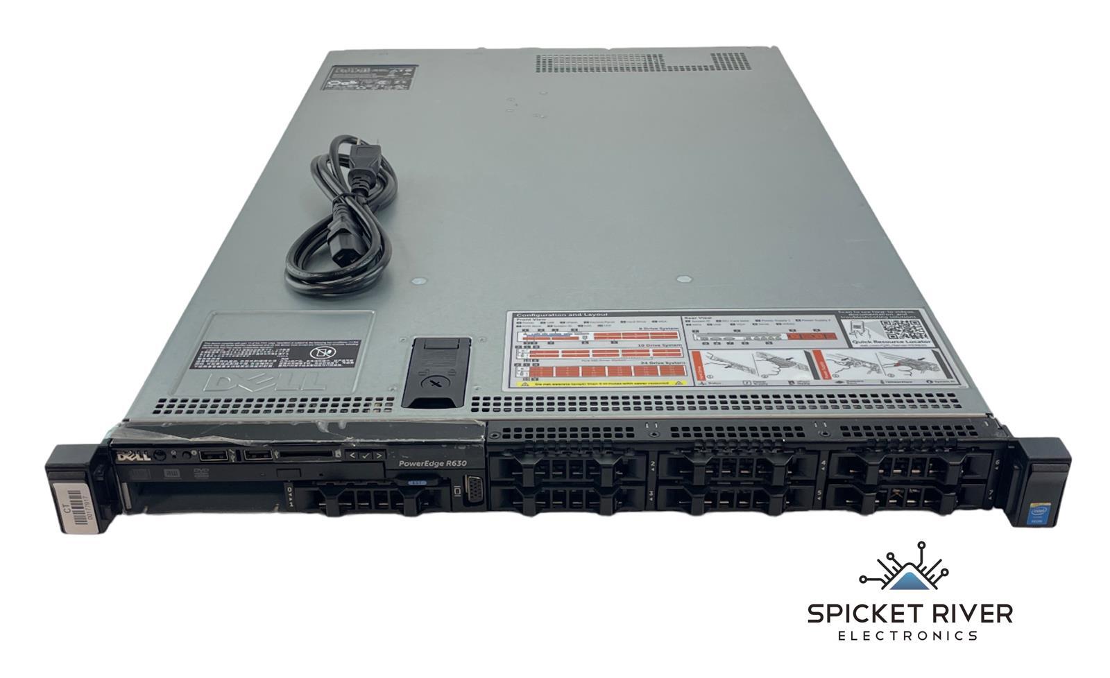 Dell PowerEdge R630 2x 12-Core 2.60GHz Xeon E5-2690v3 96GB RAM No Front Bezel