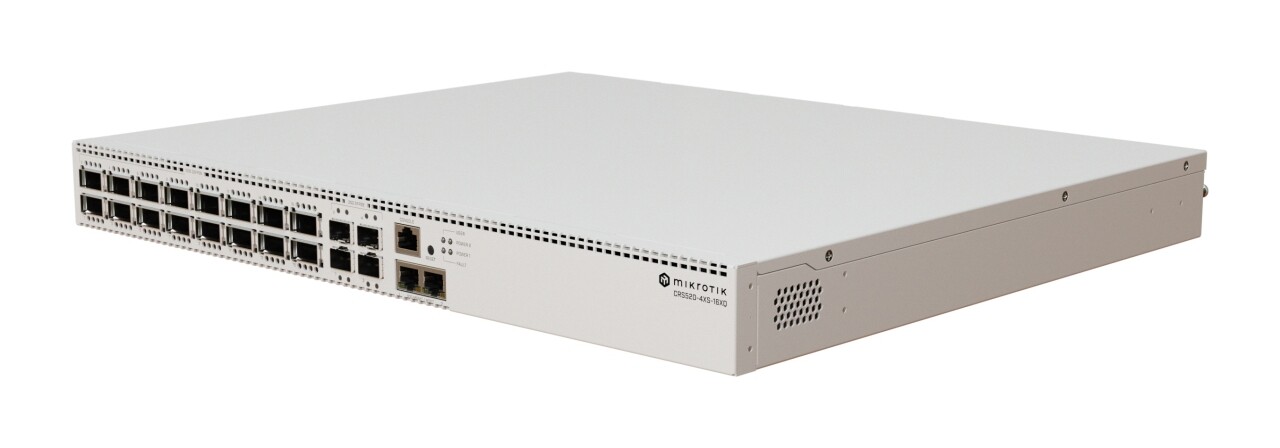 MIKROTIK Cloud Router Switch (CRS520-4XS-16XQ-RM) RouterOS (License level 5) New