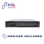 DELL R730 16SFF 2x E5-2680v4 2.4GHz =28 Cores 128GB H730 2x 1.2TB SAS 4xRJ45