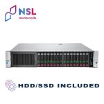 HP DL380 Gen9 16SFF 2x E5-2620v3 2.4GHz =12C 32GB P840 2x 1.2TB SAS 4xRJ45