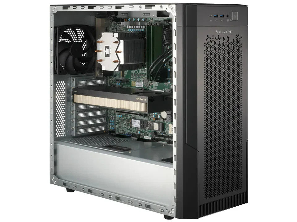 Supermicro GS3A-1K01B w/ GeForce RTX 5090, 128GB RAM