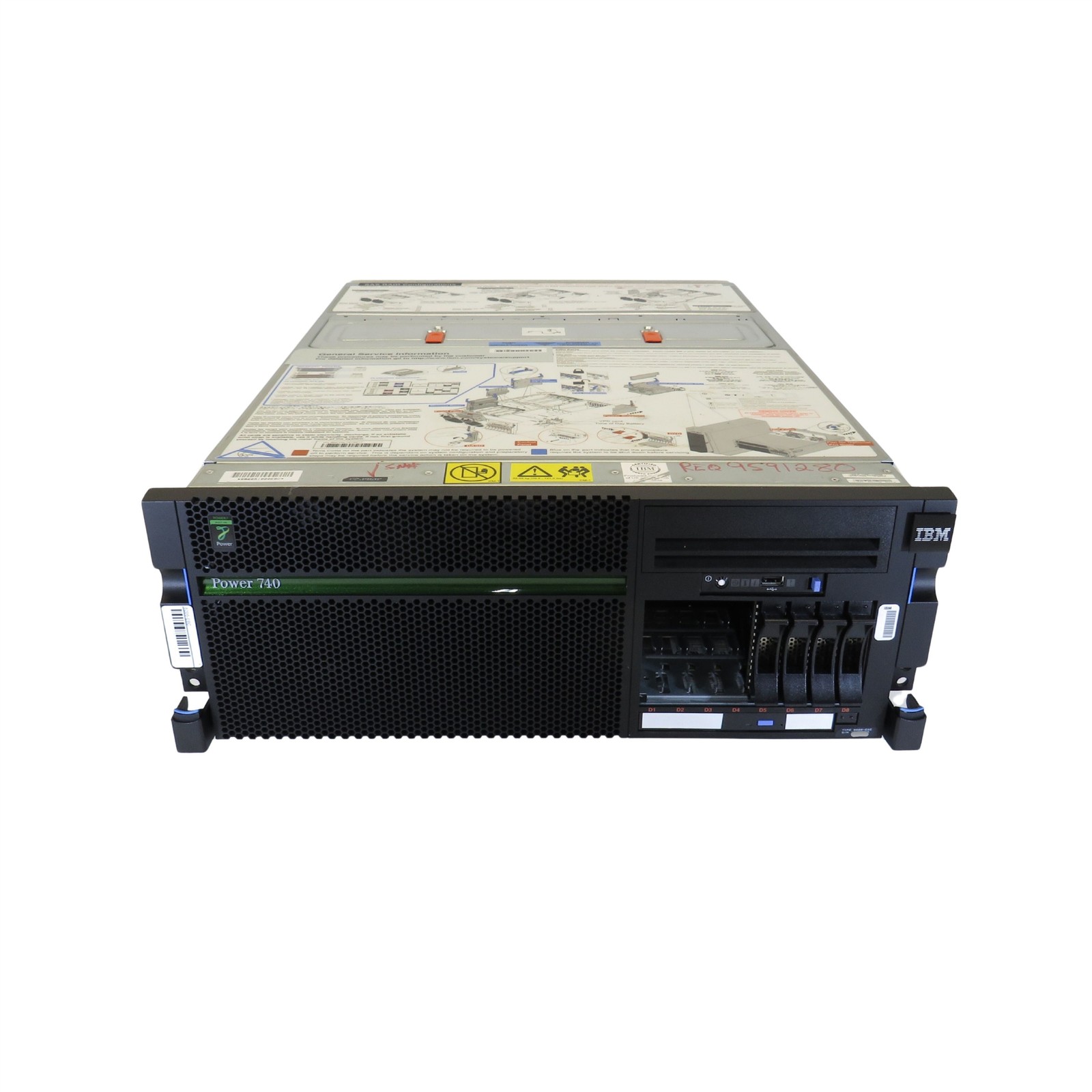IBM 8205-E6C Power 740 4U Server 8 Way 3.7GHz PVM Standard