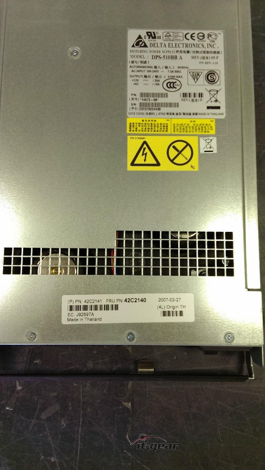 IBM 42C2140 530 Watt Server Power Supply