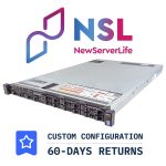 DELL R630 Server 2x E5-2680v4 2.4GHz =28 Cores 64GB H730 2x 1.2TB SAS 4xRJ45