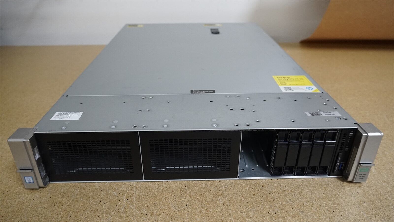 HP ProLiant DL380 Gen9 G9 8SFF 2x 12 CORE E5-2690v3 2.60GHz 128GB RAM 4x TRAYS
