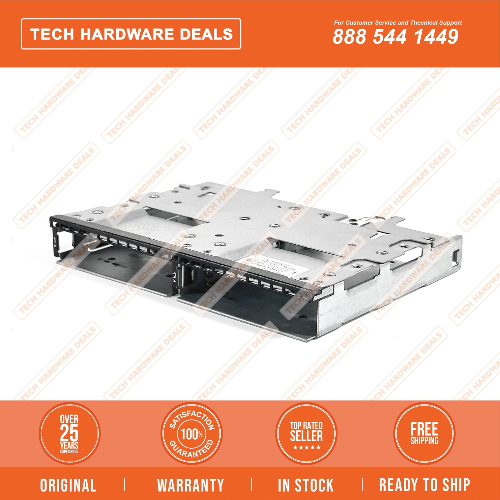 869422-001    HP DL360 G9G10 2SFF SAS/SATA Backplane and cage