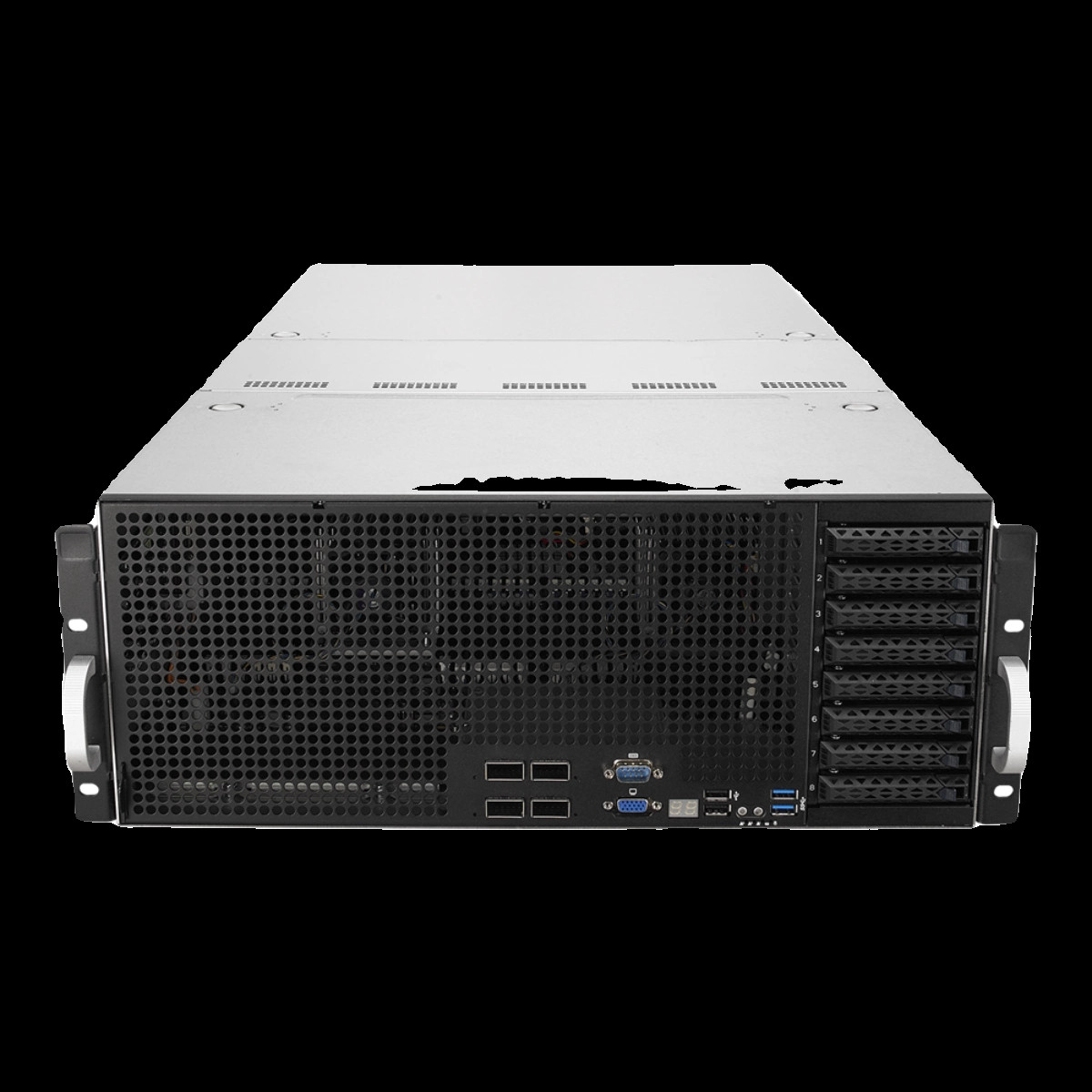 ASUS ESC8000-G4 8 GPU 8X2.5″ Server With 3X 2200W PSU